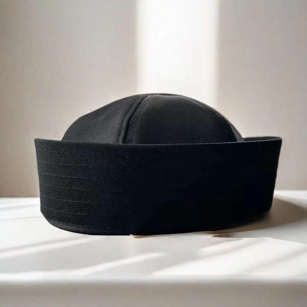 Cute Navy Hat Y2K Beret Hat Fashion Painter Hat  Cosplay Style 7