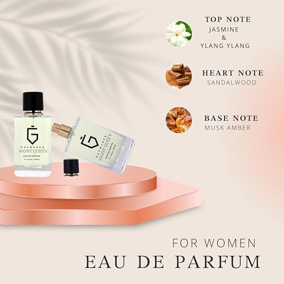 Gaurance Night Queen Parfum de luxe en édition limitée spéciale pour femme - Parfum français original avec une odeur longue durée Eau de parfum - 100 ml