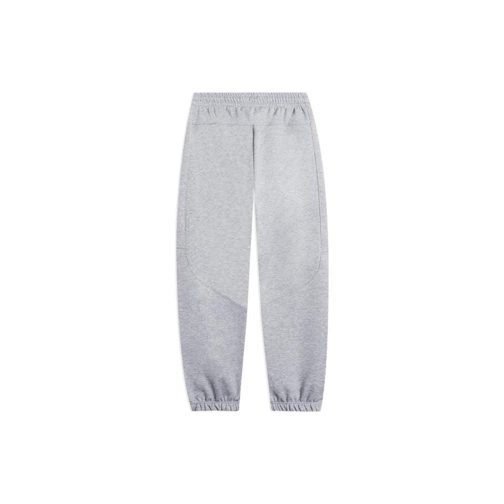 Li-Ning Wade Series Solid Print Jogger Sweatpants Men Bottoms Gray AKLSC23-4