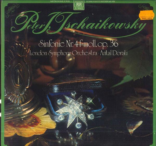 

LP Record ANTAL DORATI LONDON SYMPHONY ORCHE Tschaikowsky Sinfonie Nr4 Fmoll O 0140138 METRONOME JUWEL Germany Classical Used