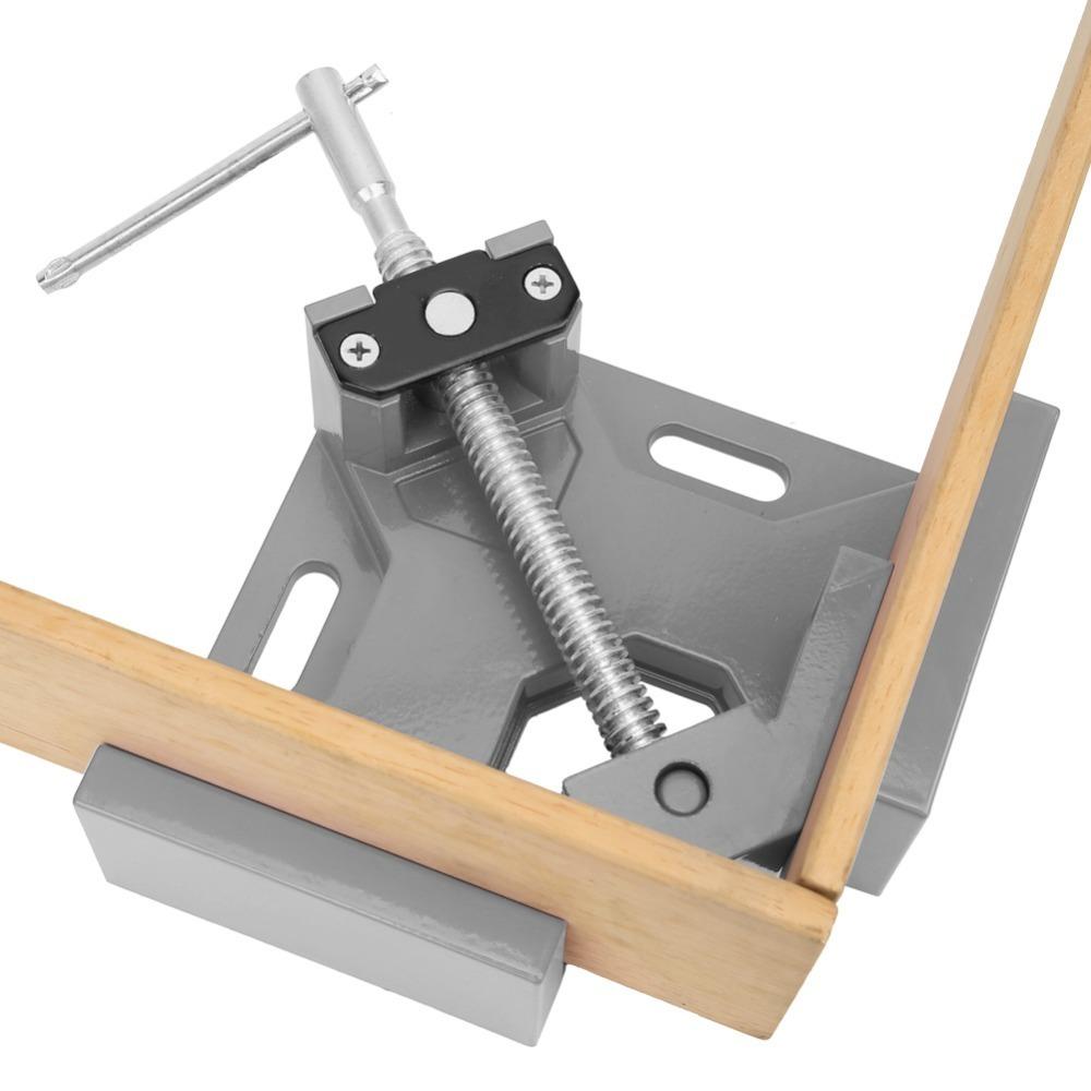 Aluminum Alloy Corner Clamp Adjustable Clamping Plates Quick Fixture Tool For Carpentry