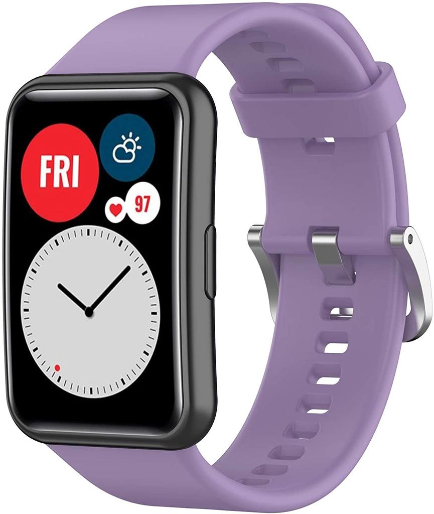 Silicone Strap For Huawei Watch Fit Original Smartwatch Replacement Band Belt Watch Accessories For Huawei Watch Fit New Corre