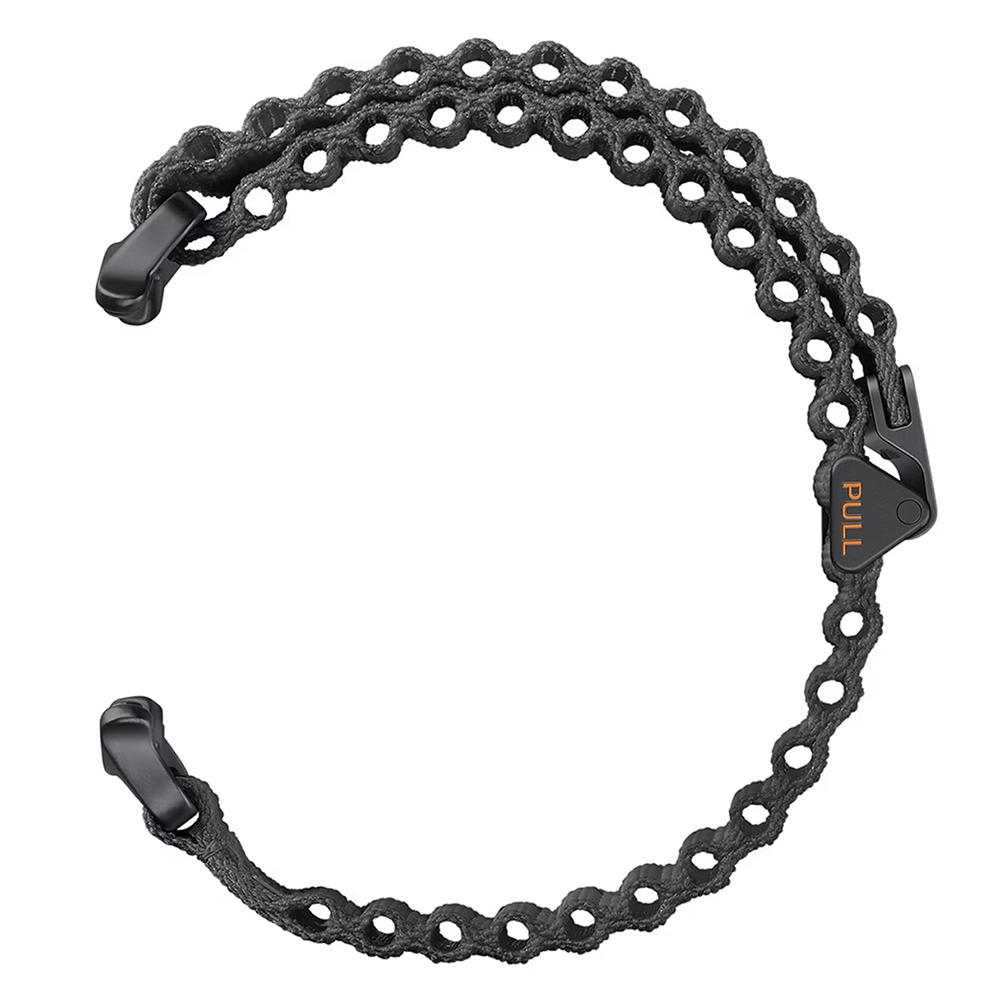 

For Samsung Galaxy Watch Ultra 47mm Nylon Watch Band Replacement Wrist Strap Black