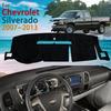 Almofada de Cobertura para Painel Interno Protetor Solar para Chevrolet Silverado C/K GMC Sierra 2007~2013 2008 2009 2010 2011 Acessórios