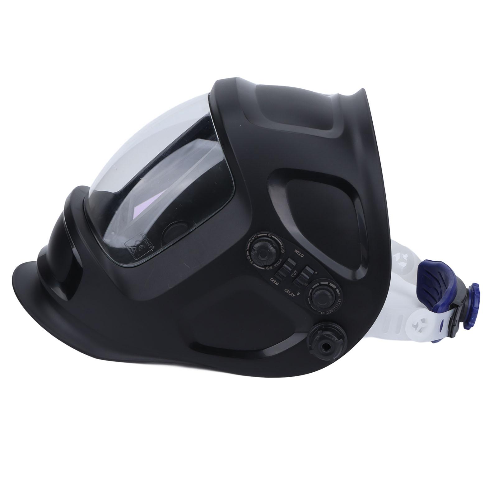 

Сварочный шлем с автоматическим затемнением на солнечной энергии, широкий обзор, шлем электросварщика для TIG MIG MMA