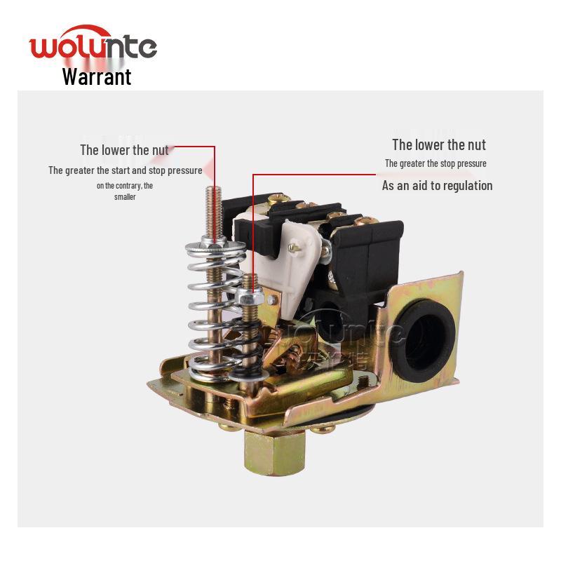 Dual Rod Mechanical Pressure Switch for Water Pump Systems (PC-2)