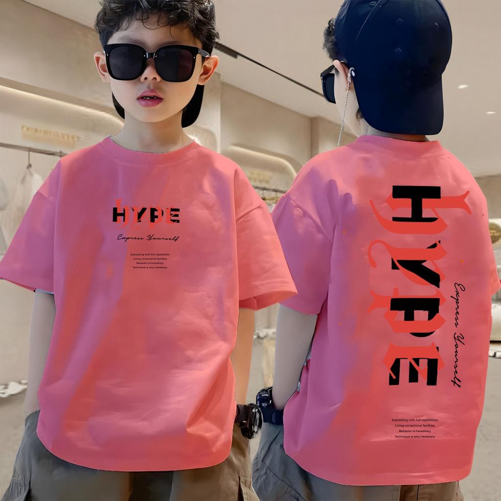 Children's fashionable casual T-shirt loose and comfortable versatile top