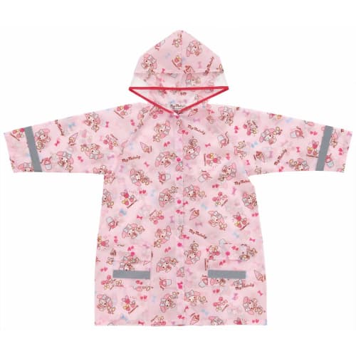 

skater raincoat kids my melody sanrio girls suitable height 110-125cm raco1n