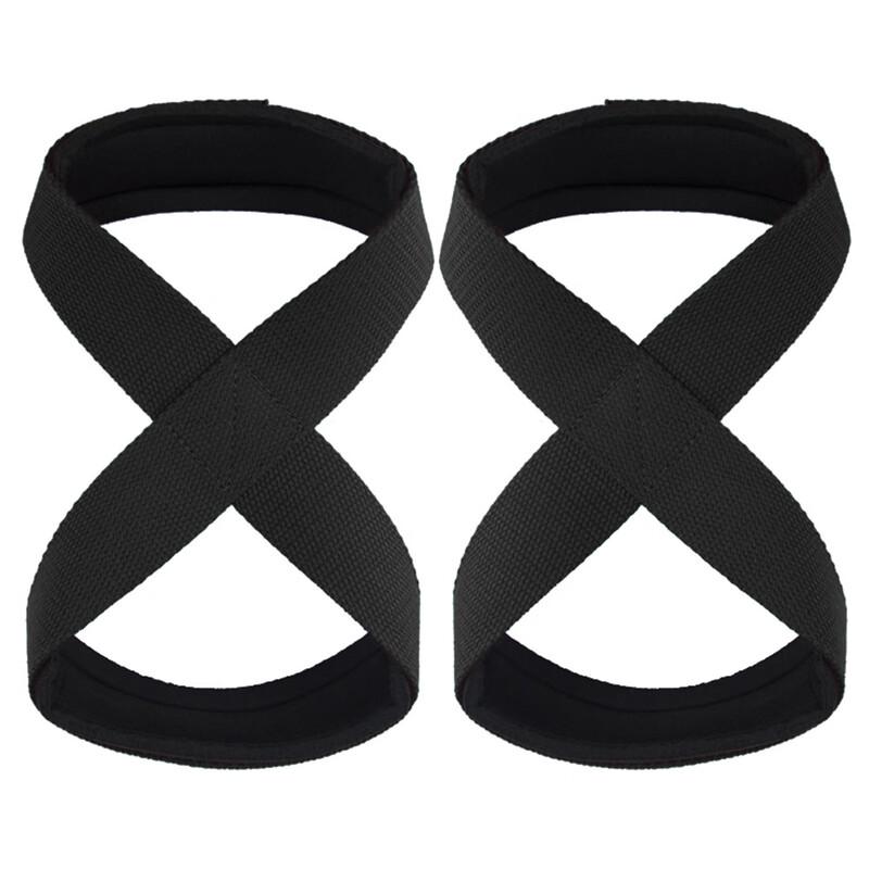 WEZHO 8-Figure Lifting Straps with Wrist Support