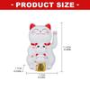 Lucky Cats Waving Arm Set,Solars Fortune Cats Statue Decoration Fengshui Ornament for Car Home,Office Restaurants Decors