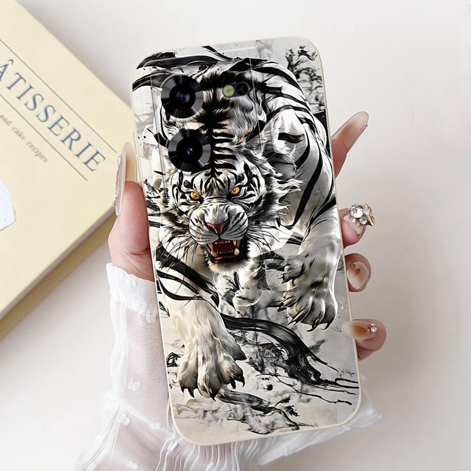 Fashion Painting Phone Case For Tecno Pova 5 Pro Pova5 LH7n LH8n Soft Silicone Shockproof Cover For POVA 5 5Pro Cases Bumpers