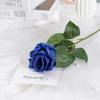 Rose Single Fake Bud Artificial Flower Home Wedding Decoration Prop Photo