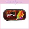 Poppy Playtime Game Characters Print Single Layer Stationery Storage Bag For Students And Teens