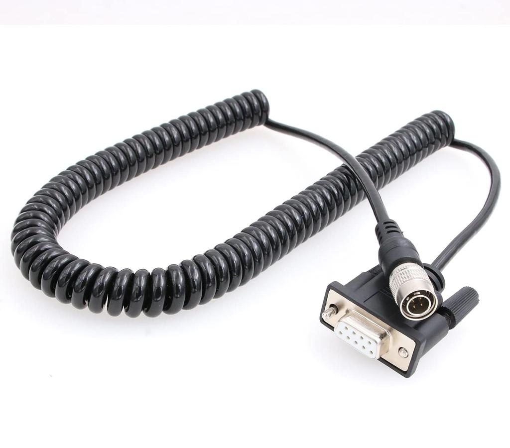 ZBLZGP Hirose Stecker auf RS232 DB9 Datenkabel für Trimble 5600 Geodimeter Totalstation 4-polig