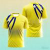 Fashionable Men's Summer Table Tennis Training Shirt T-Shirtl Outdoor Tennis Uniform O-Neck Short-Sleeved Table Casual Loose Top
