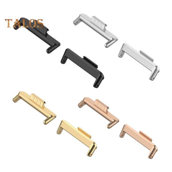 1 Pair Watch Strap Connector for Huawei Watch Fit 3 Metal Adapter for 20mm Bracelet Band Easily Connect Replacement Wristbands Watch Accessories for