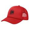 Albania Flag Vintage Distressed Albanian Mesh Baseball Cap Unisex Retro Trucker Hat Hat Breathable Racing Cap Summer Trucker Cap