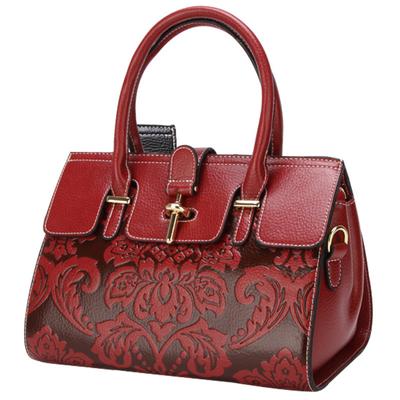 Nuova borsa da donna in vera pelle, borsa a tracolla diagonale retrò Daifei, borsa a tracolla da donna in pelle di mucca