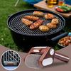 Electric Grill Cleaner With LED Light Stainless Steel Grill Roller Cordless Cleaner Brush Barbecue Cleaner Tools BBQ Accessoires