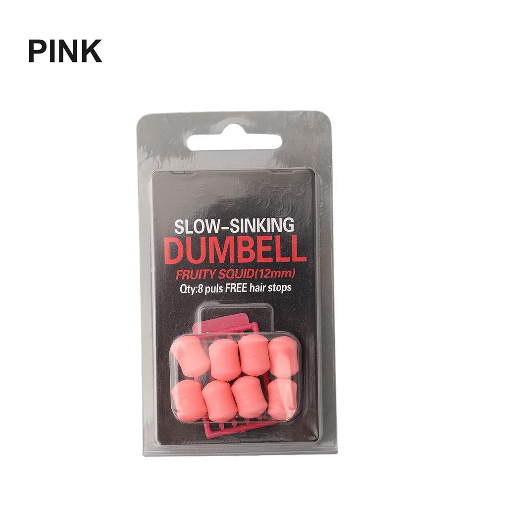 Irresistible Fruity Squid Flavour 12mm Dumbells Bait for Carp Fishing 8pcs/pack