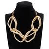 Trendy European & American Geometric Chunky Chain Hip-Hop Necklace for Women