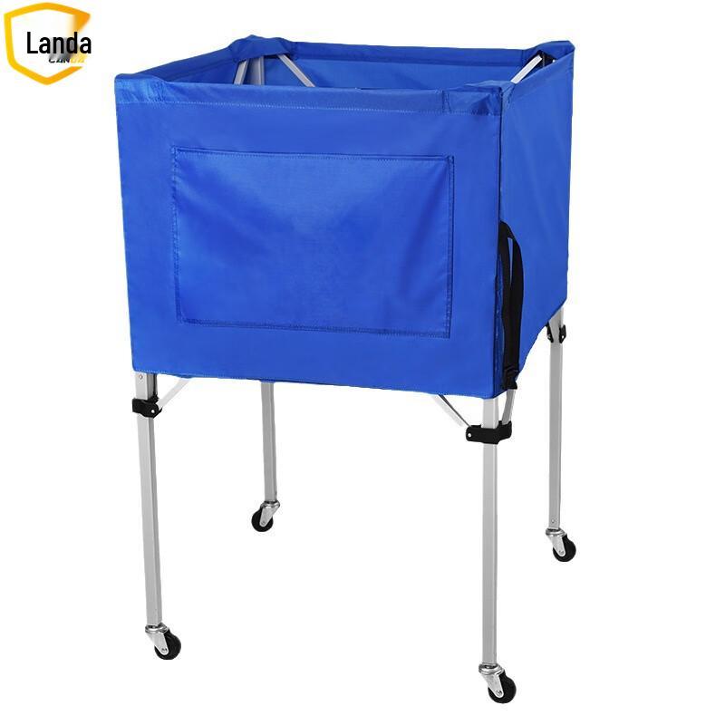Landa Foldable Mobile Sports Ball Storage Cart