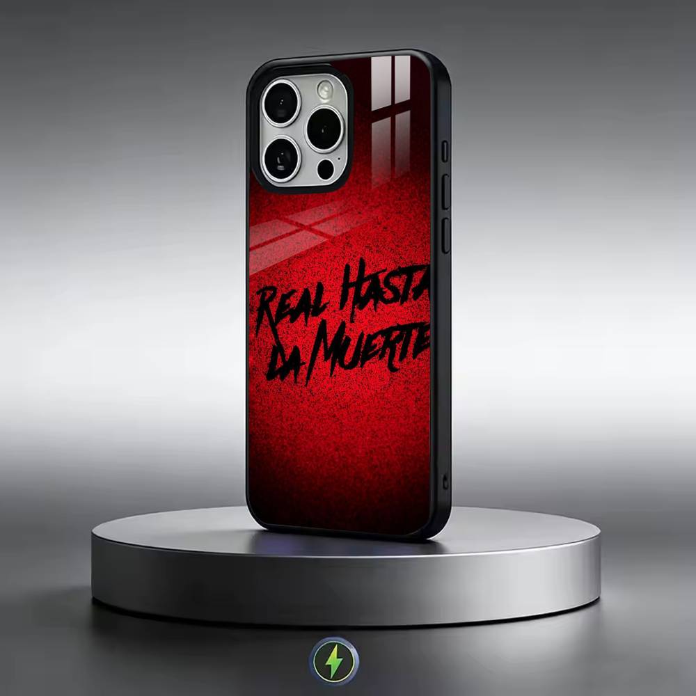 A-Anuel AA-Real Hasta La Muerte   Phone Case For iPhone17,16,15,14,13,12,11 Plus,Pro Magnetic For Magsafe Wireless Charging