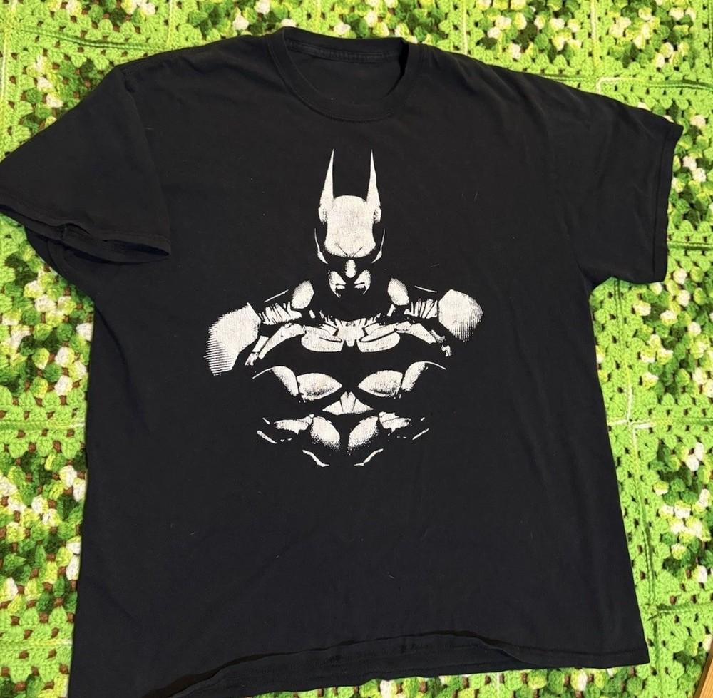 Футболка Бэтмен: Рыцарь Аркхэма Промо Rocksteady Игра DC Comics Фанмейд Унисекс Футболка S