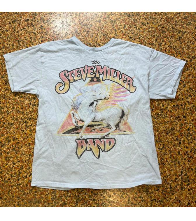The Steve Miller Band Band Tshirt White cotton Reprint S5XL PA8959 Unisex T-Shirt S