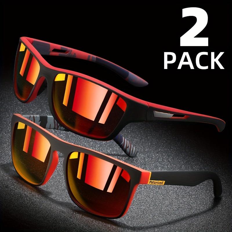 1/2PCS Couple Sunglasses UV Protection Fishing Glasses for Outdoor Sports Travel Driving Men Women