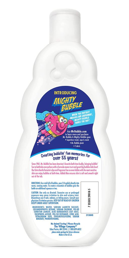 Bubble Bubble Bath Extra Gentle 473ml Mr.