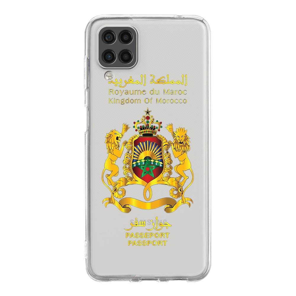 Marokko Flagge Fußball Für Samsung Galaxy A51 Klar Telefon Fall A71 A21S A12 A11 A31 A52 A41 A32 A23 A33 A53 a73 A03S A13 5G Abdeckung