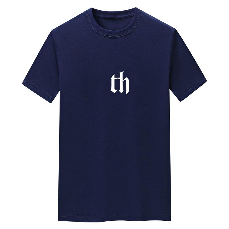 2025 Short-sleeved T-shirt Men And Women Letters Printed Simple Body Shirt Loose Basic Models Versatile Couple Casual Tops