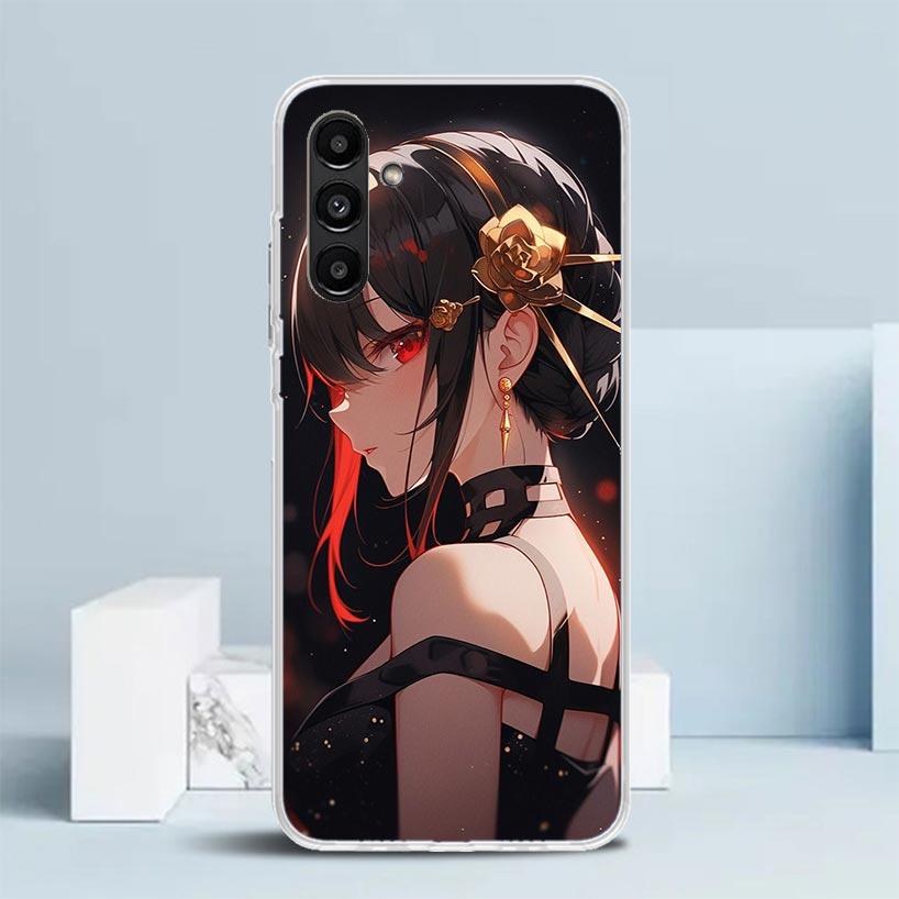 S-Spy Family Yor F-Forger Cover for Samsung Galaxy A17 A37 A57 A16 A26 A36 A56 A15 A14 A55 Phone Case A13 A53 A25 A35 A24 A34 A2