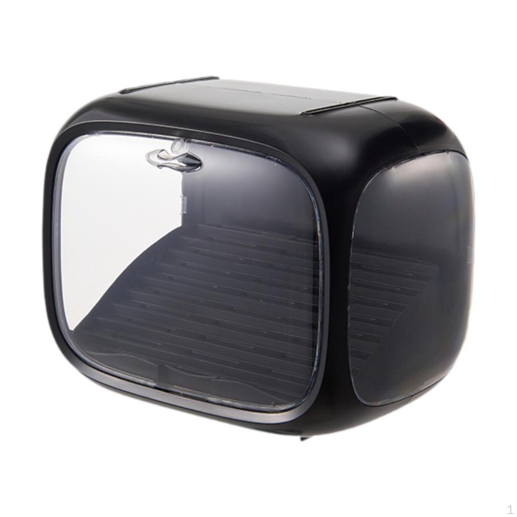 Case for Collectible Figures with Door, Organizer Box Miniature Statues