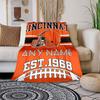 Football Fans Customize Your Name Blanket Warm Comfortable And Soft Blankets Are Suitable For Home Chairs Office Sofas Sofas Office Camping And Gifts