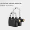 110 DB Anti-theft Alarm Lock Padlock Alloy Steel Motorcycle Ring Lock  Outdoor
