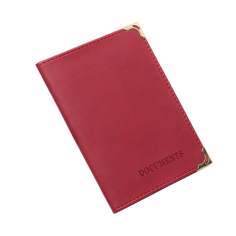 Gold Copper Russian Driver s License Soft Leather Case