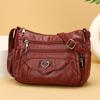 Soft and Elegant Crossbody Bag Fashionable Single-shoulder Large-capacity Multi-pocket Backpack