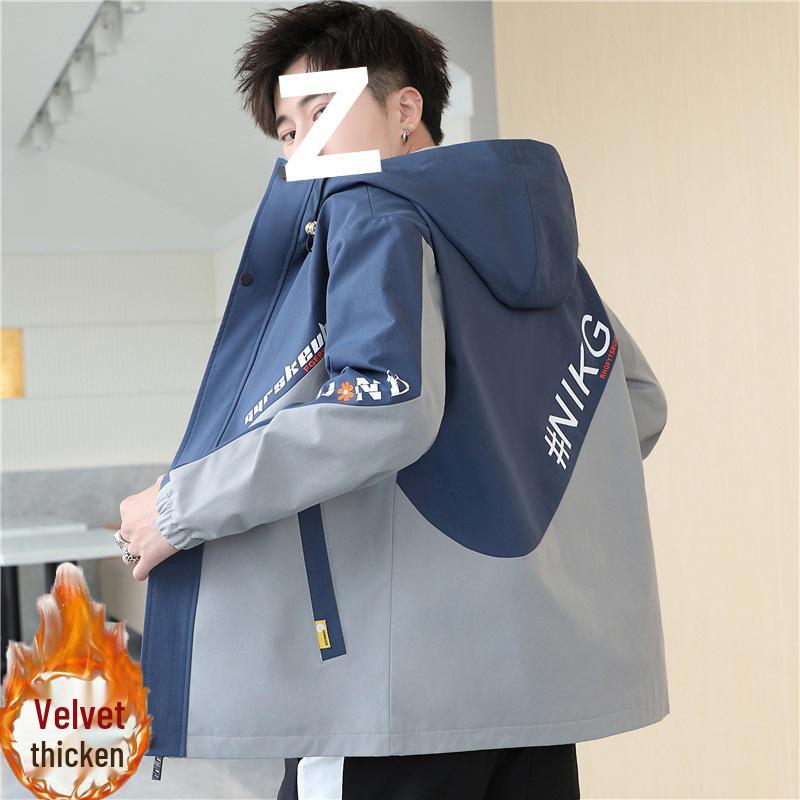 2025 Spring/Autumn Youth Boys' Stylish Casual Jacket for Middle School Students