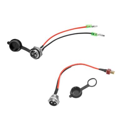 Caricabatterie di alimentazione T-head Porta di ricarica Spina per KUGOO M4 PRO Scooter elettrico Cavo di ricarica Spina a 3 pin Accessori di ricambio