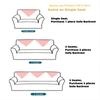 Jacquard Retro Sofa Slipcover, Non-slip Sofa Cover, Couch Cover Four Seasons Universal Furniture Protector for Bedroom Office Living Room Home Decor