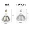 REPTECH HID Metahalogen 35W UVA UVB Lampada Riscaldante + Tester UVI
