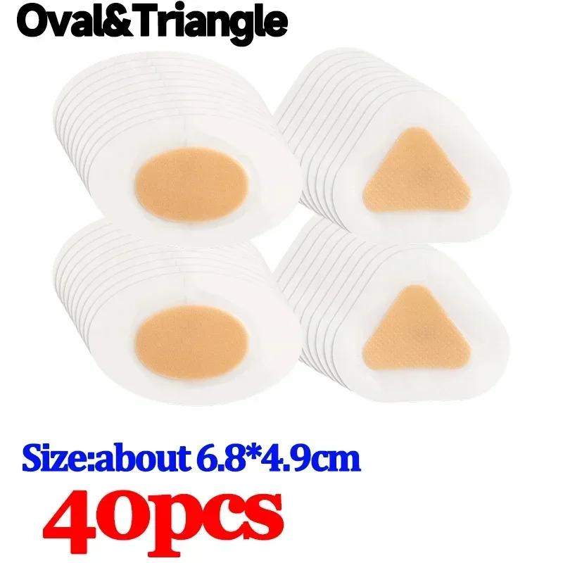 100pcs Gel Heel Protector Foot Patches Adhesive Blister Pad Heel Liner Shoes Stickers Pain Relief Plaster Foot Care Cushion Grip