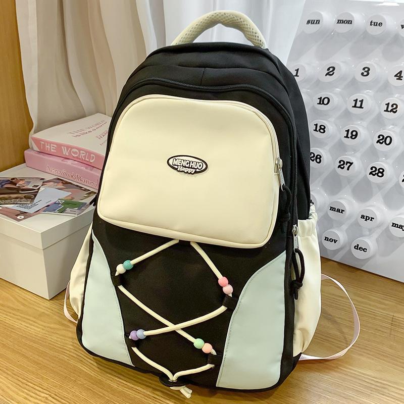 Children's Schoolbags for Primary School Students  Female College Students  Contrasting Color Backpacks