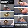 Brass Replacement Thermostatic Cartridge Shower Mixer Valve Bar Repair Kit Bathroom Water Temperature Control Faucet Cartridges