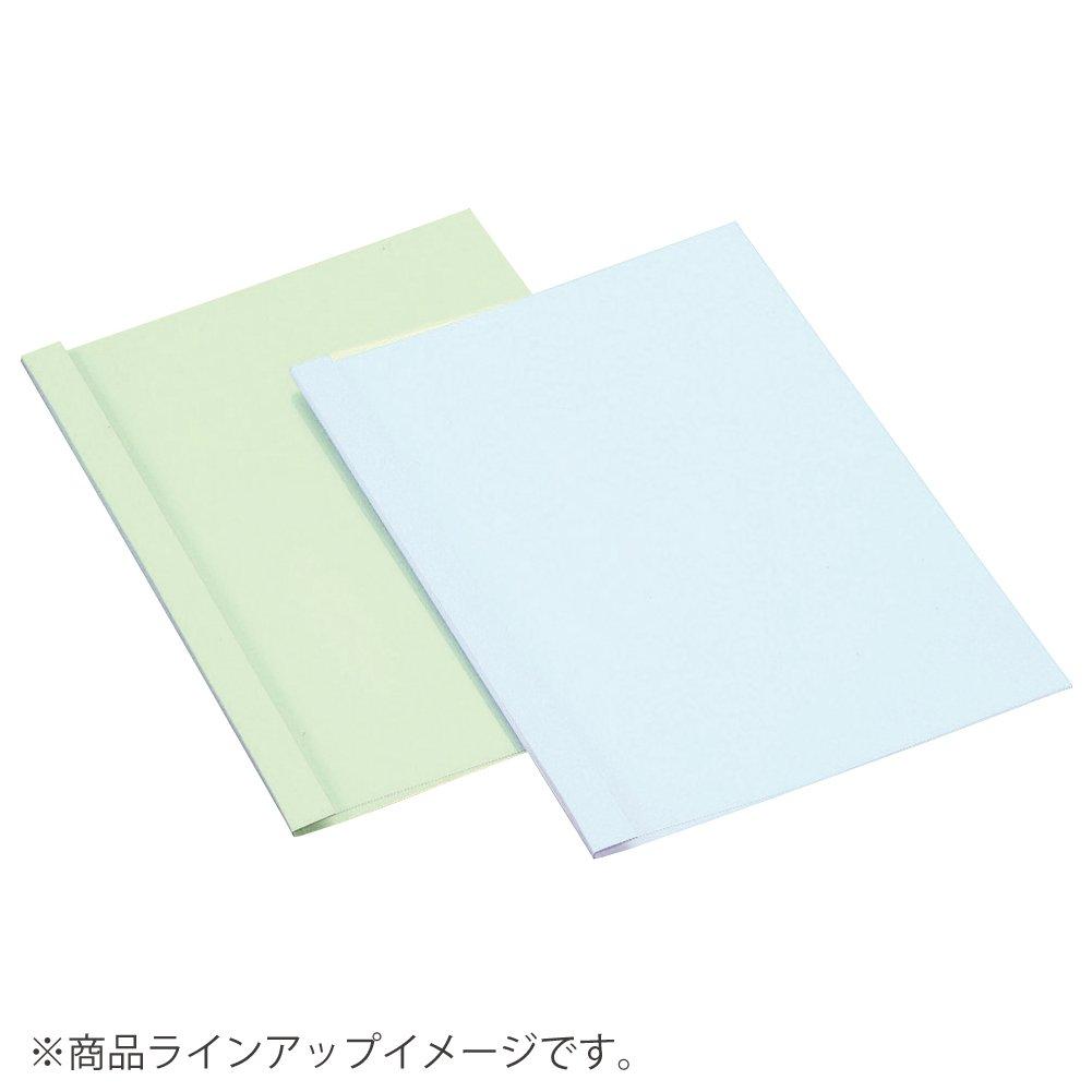 KOKUYO Bookbinding Covers, Single-Sided Clear, A4, Holds 30 Sheets, Green, 10 Packs, SEKI-CA4NG-3