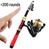 Compact Super Hard Carbon Mini Sea Fishing Rod - Portable and Ultra-Short Design for Rock and Sea Fishing