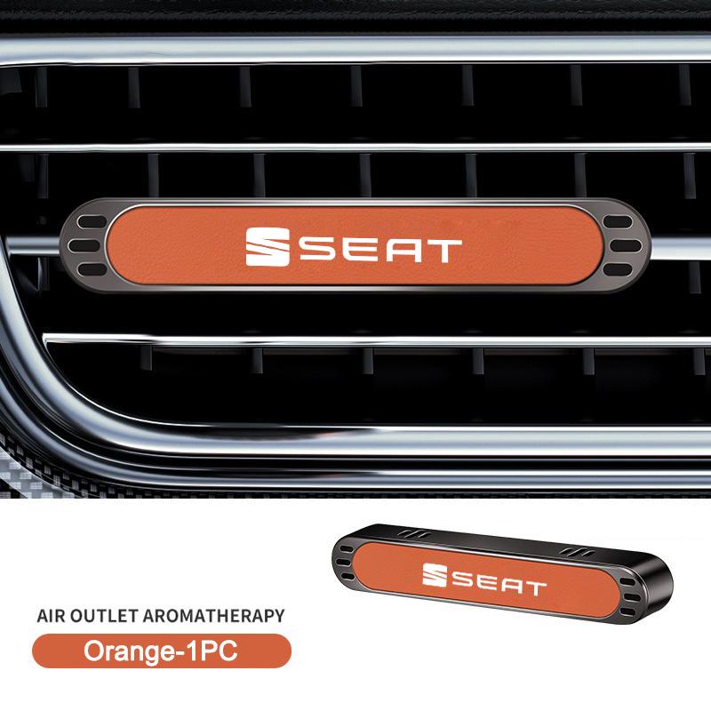 Auto Headrest New Car Air Vent Perfume Car Air Freshener Flavoring For Seat Leon 5f Ibiza 6l 6j Leon 1p Cushion Altea Xl LeonMk