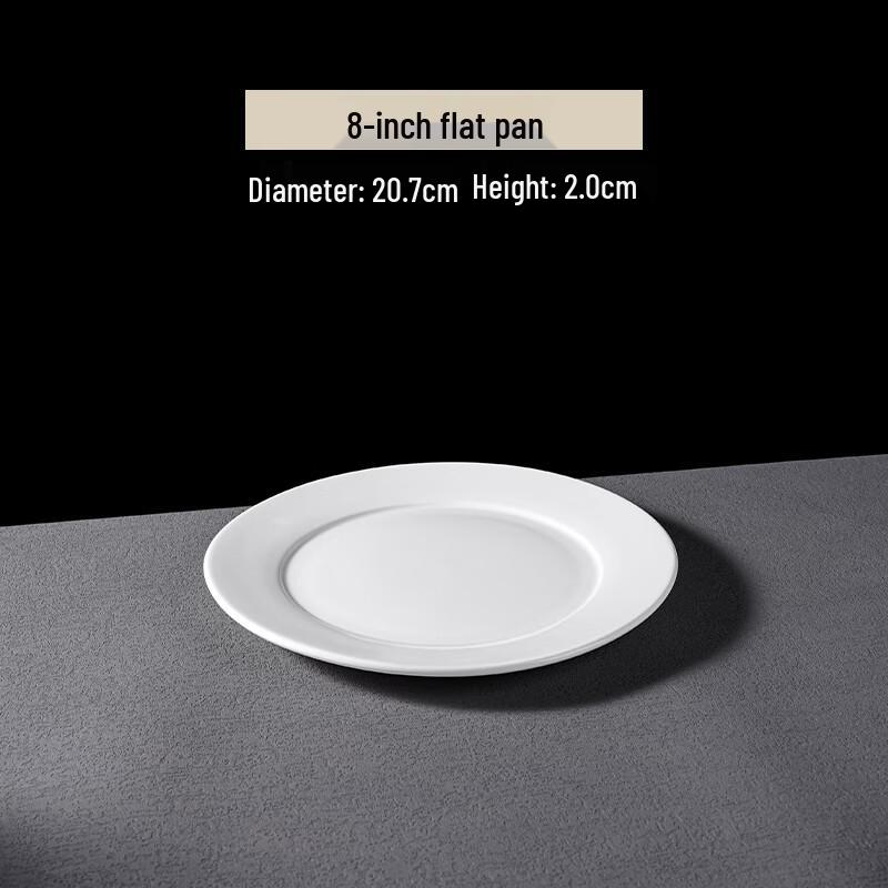 Elegant Ceramic Round Dinner Plates (Set of 4)